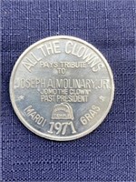 1971 Vintage Mardi Gras token