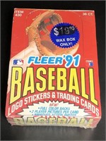 Fleer 1991 Baseball Card Packs (sealed)