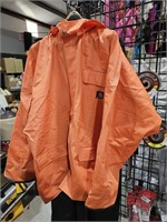 Orange Carhartt Rain Coat sz XL Regular