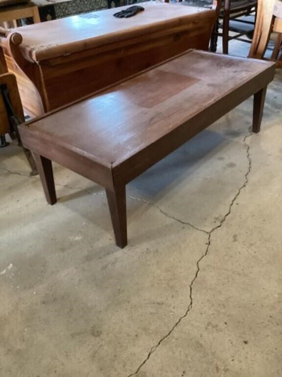 Coffee table 18 x 40 x 13 tall