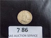 1961 Benjamin Silver Half Dollar