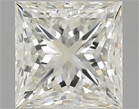 Gia Certified Princess Cut 2.00ct Si1 Diamond