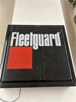 FLEETGARD ONE SIDED ELECTRIC SIGN