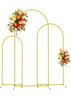 $110 Putros Metal Arch Backdrop Stand Gold