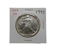 1993 1oz Fine Silver Eagle