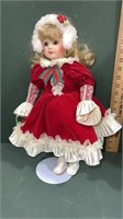 Paradise Galleries Christmas Motion 18 inch Doll