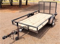 1998 Big T Flabed Utility Trailer