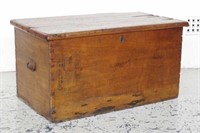 Antique cedar trunk