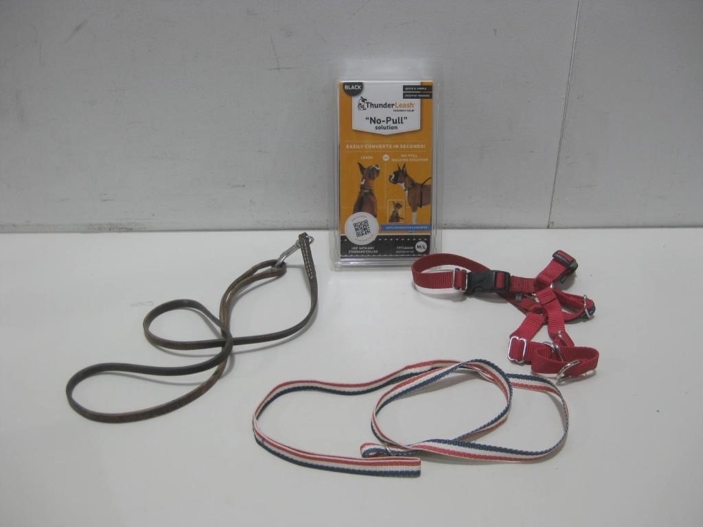 Dog Leashes & Harnesses Untested