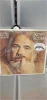 Vintage Kenny Rogers 33 RPM vinyl record, love