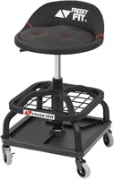 Rolling Shop Stool for Garage with Casters