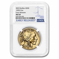 2023 1 Oz Gold Buffalo Ms-69 Ngc (early Release)