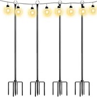 Walensee String Light Poles With Hook Outdoor Meta
