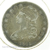 1835 Silver Capped Bust Half Dollar (VF+?)