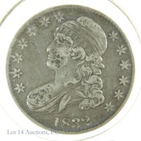 1832 Silver Capped Bust Half Dollar (VF?)