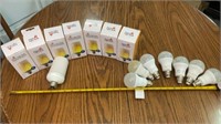 8 Flame Light Bulbs & 7 Light Bulbs