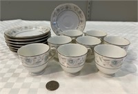 16 Piece English Garden Mini China Tea Set