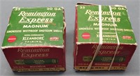 2 - Boxes Remington 20 ga Shotshells