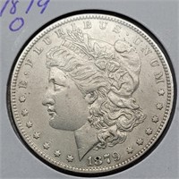 1879 O MORGAN SILVER DOLLAR