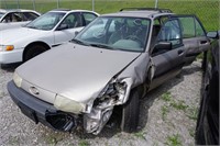 1991 SILVER FORD ESCORT LX STATION WAGON