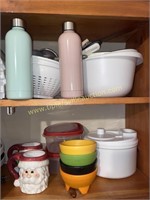 Cabinet of misc kitchen ware