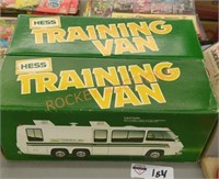 Vintage Hess training vans still in original boxes