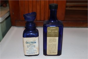 Wyeth Collyrium cobalt blue eye lotion bottle
