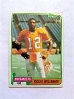 1981 Topps Doug Williams Future Redskins SB MVP