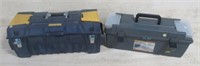 (2) Handheld tool boxes with miscellaneous