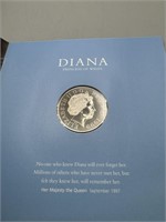 Diana Princess of Wales Memorial Coin