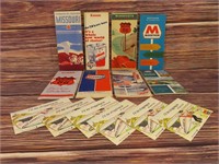 Archer Oil Blotters & Gas Station Road Maps