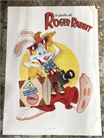Disney Roger Rabbit "On Vacation" Poster