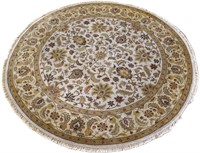 ROUND INDO WOOL RUG