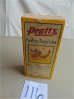 Pratts Poultry Regulator Paper Box