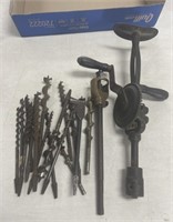 Hand Drill and Bits