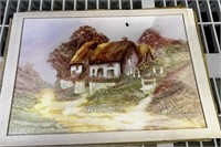 Cottage at Newport, original work, no frame