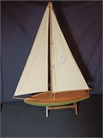 Wooden Sail Boat