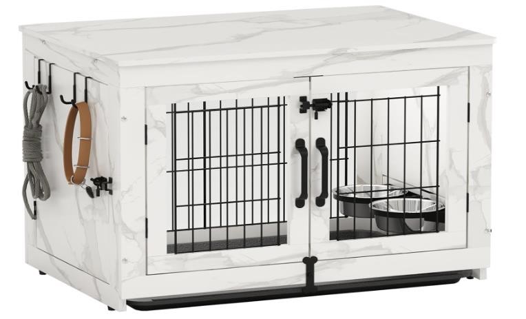 $140 Piskyet Wooden Medium Dog Crate