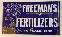 FREEMAN'S FERTILIZERS FOR SALE PORC. FLANGE