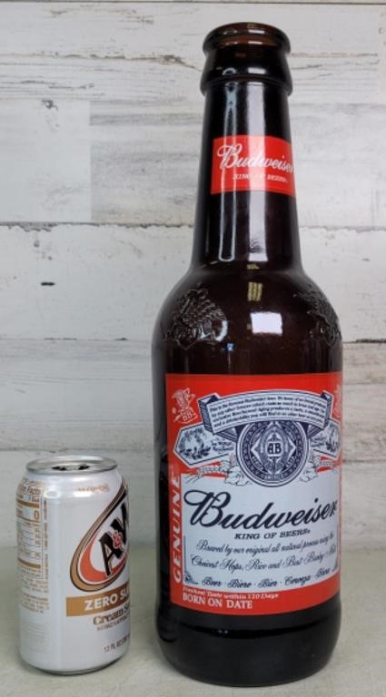 Budweiser Bottle 14.5" H