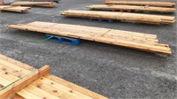 (24) Pcs Of Cedar Lumber