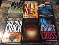 Lot of 6 James Patterson Hardcover Books