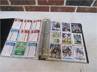 Large Lot of Football Trading Cards -over 100 card
