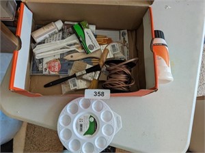 Paint Brushes, Speaker Wire & Other