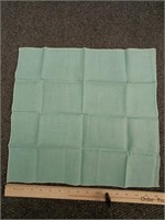 Vintage linen handkerchief, appx. 16" x 15.5"