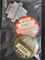 (3) Pennsylvania Fishing Licenses