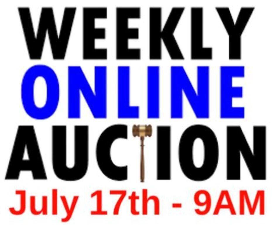 WEEKLY ONLINE AUCTION