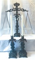 Candle Holders and Scale