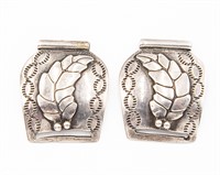 Nelson Lee Zuni Sterling Watch Cuffs