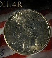 1926-S Peace Silver Dollar MS64 Collectible COIN